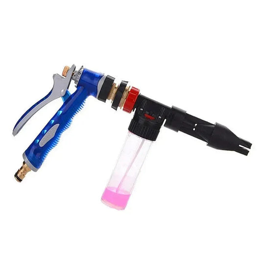 Foam Car Wash Gun — 8 Spray Modes | Built-In Soap Dispenser