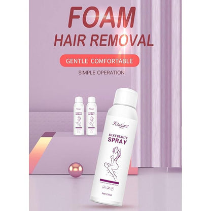 Hair Removal Spray — Painless | Gentle on Skin | No Razor No Wax