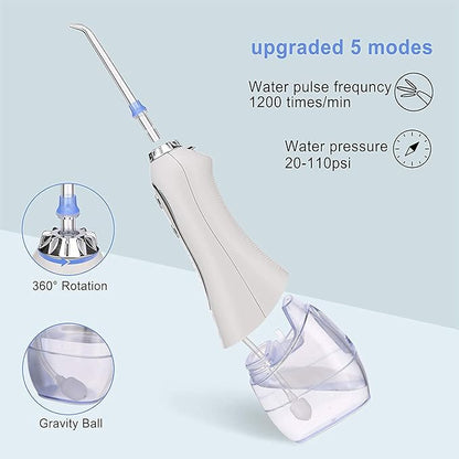 H2O Oral Irrigator - Professional Water Flosser for Healthy Teeth & Gums