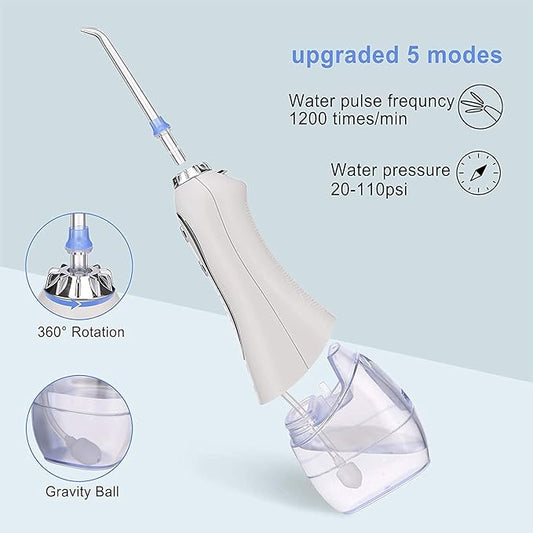 H2O Oral Irrigator - Professional Water Flosser for Healthy Teeth & Gums