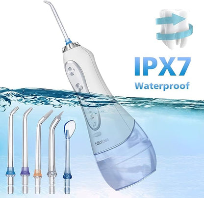 H2O Oral Irrigator - Professional Water Flosser for Healthy Teeth & Gums