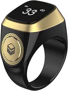 Zikr Smart Ring — OLED Display | Prayer Reminders | Tasbeeh Counter